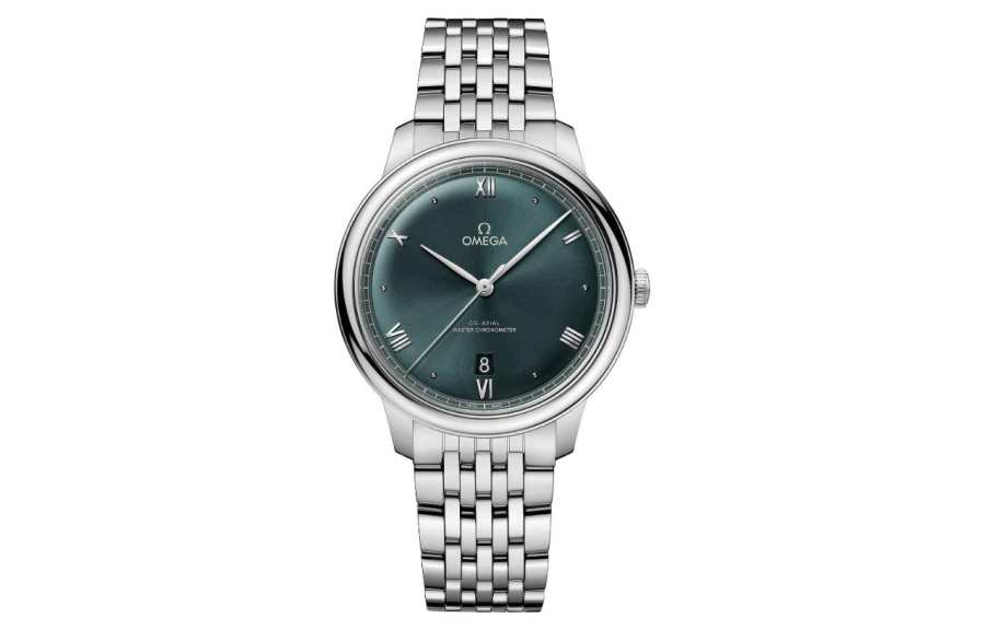 OMEGA Disc Fly Collection Elegant Automatic Mechanical Movement Men's Watches Watch 40mm Green Dial