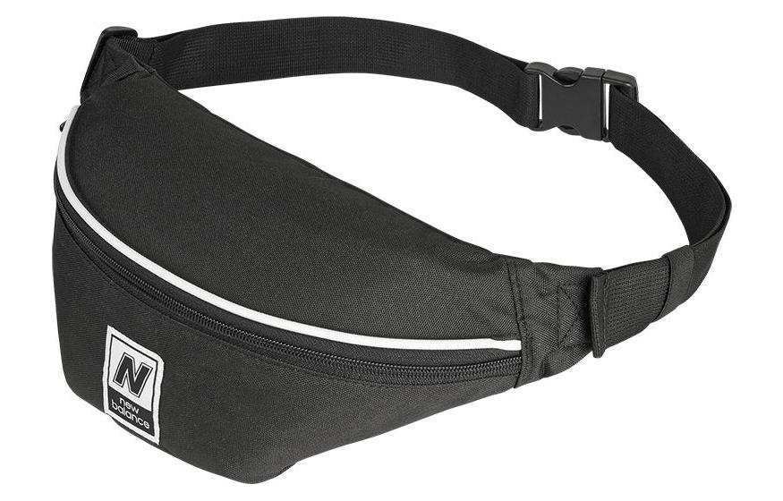 New Balance New Balance Polyester Shoulder Bag, Crossbody Bag, Sling Bag, Fanny Pack Regular Unisex Black