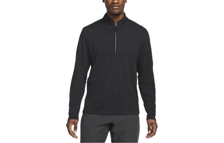 Nike Nike T Shirts Men's Black Crew Neck Moderate Straight Fit