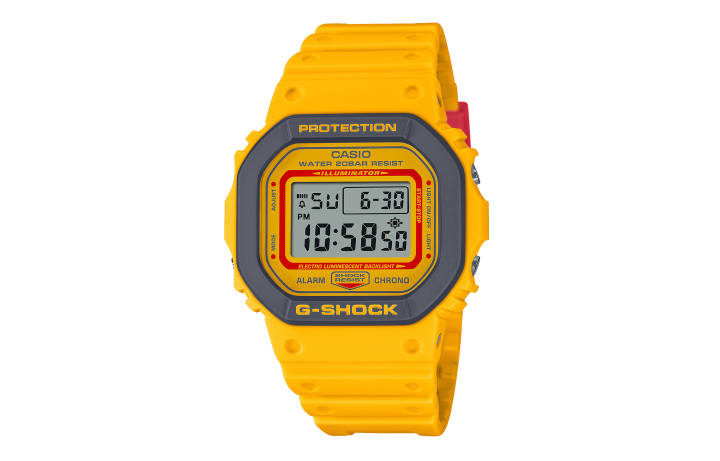 CASIO CASIO Men G-SQUAD Series Yellow Watch DW-5610Y-9PR