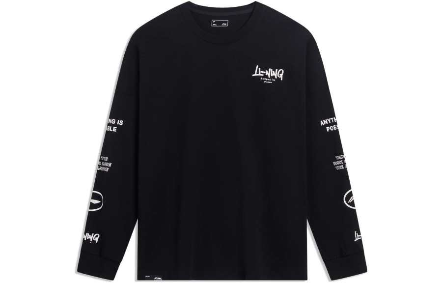 Li-Ning Li Ning Sports Fashion Collection T Shirt Men's Black