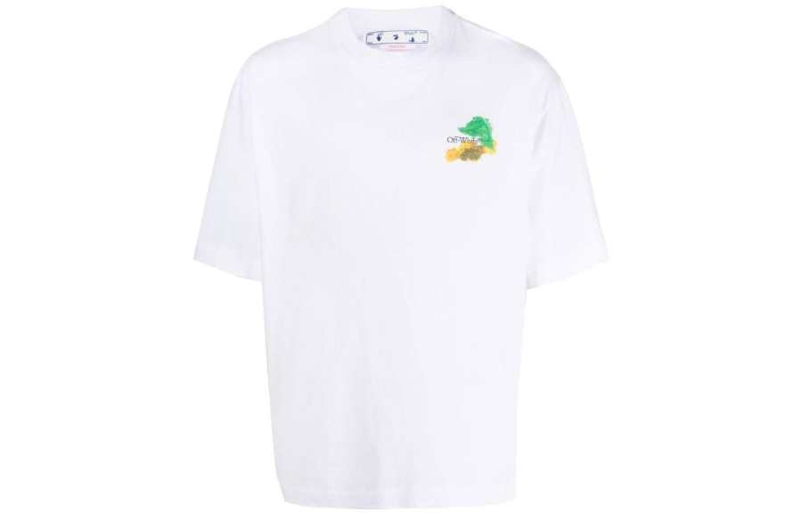 OFF-WHITE OFF WHITE Brush Arrows Oversized Tee