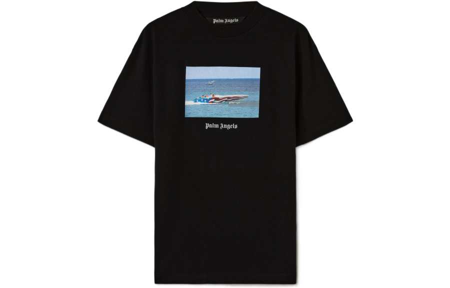PALM ANGELS Getty Speedboat Classic Tee