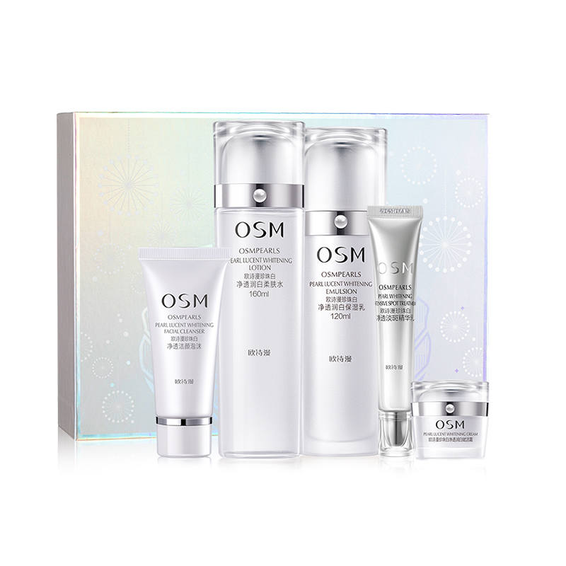 OSM OSM Pearl White Transparent Gift Box Dark Spot Lightening Moisturizing Refreshing