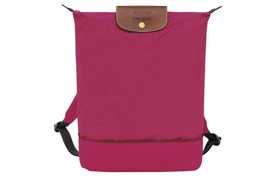 LONGCHAMP D'HEYGERE Collaboration Le Pliage X D'heygere Snap And Zip Closure Recycled Polyester