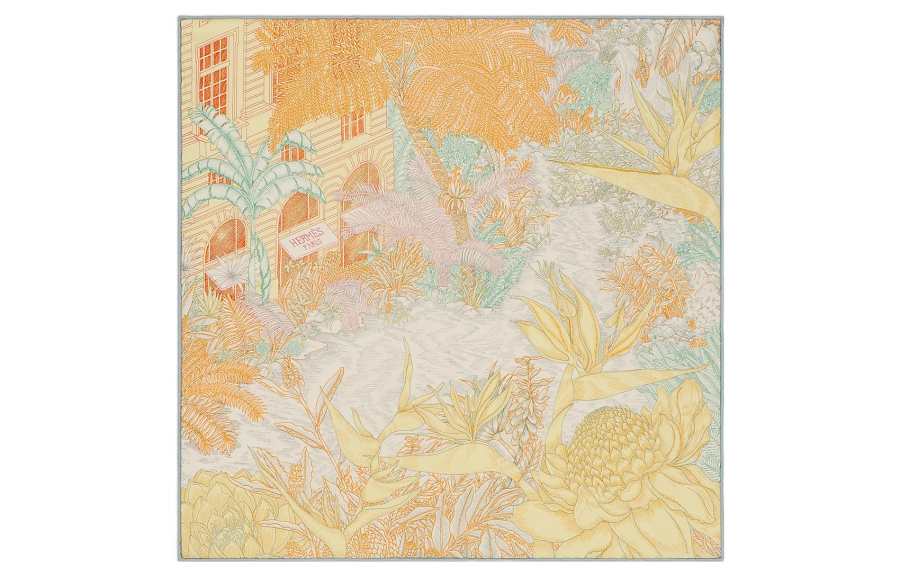 HERMES HERMES Faubourg Scarves Women's