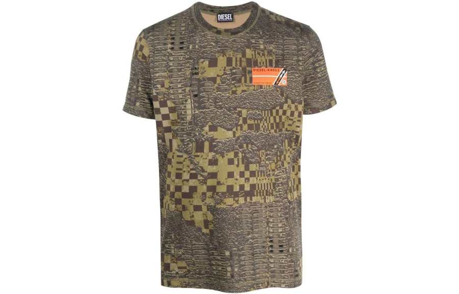 DIESEL T Shirt Men's Dark Green