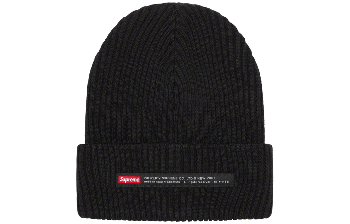 Supreme Supreme Property Label Beanie