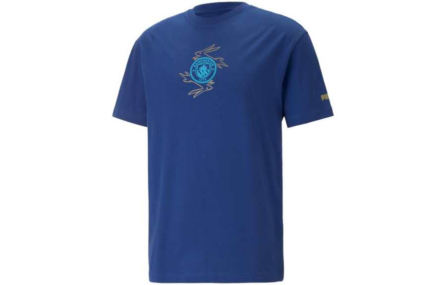 PUMA PUMA MCFC CNY T Shirt Men's Blue