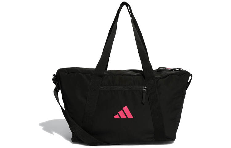 Adidas Adidas Polyester Portable One Shoulder Crossbody Gym Bag Large Women's Black