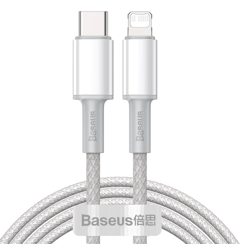 Baseus Baseus Compatibility Apple Charging Cable Type C To Lightning PD 20W High Density Woven Cell Phone Fast Charging Cable