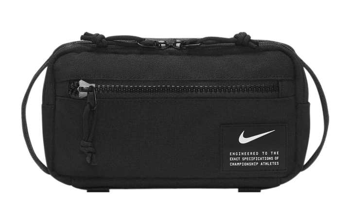 Nike Nike Polyester One Shoulder Crossbody Sling Bag, Fanny Pack Unisex Black