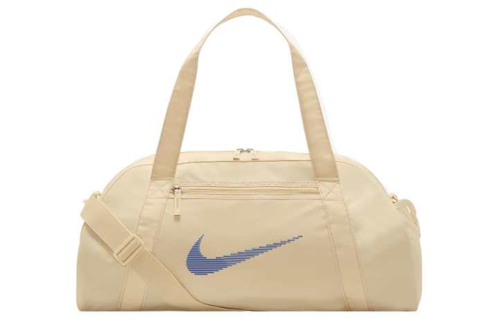 Nike Nike Polyester Handbag, Shoulder Bag, Crossbody Bag, Gym Bag Large Unisex Beige