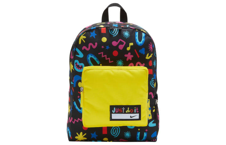 Nike Nike Polyester Backpack Regular Men's Black/Yellow