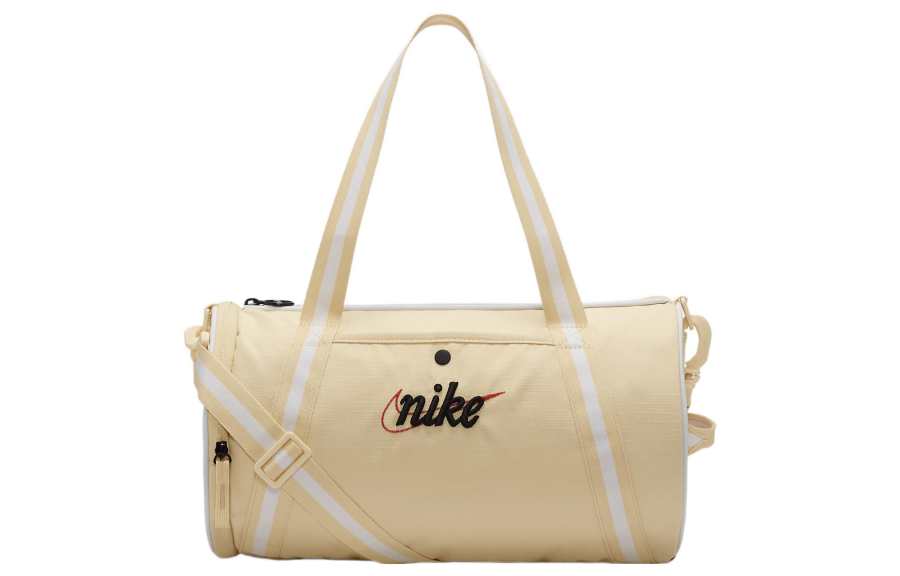 Nike Nike Heritage Polyester Handbag, Shoulder Bag, Crossbody Bag, Luggage Bag, Gym Bag Small Unisex Yellow
