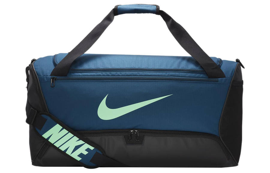 Nike Nike Fabric Handbag, Shoulder Bag, Crossbody Bag, Luggage Bag, Gym Bag Large Unisex Deep Sea Blue