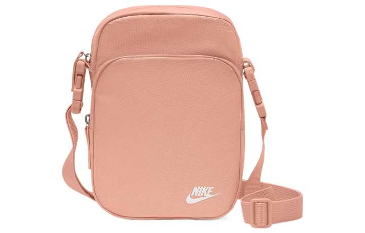 Nike Nike Heritage Polyester Cell Phone Pouch, Shoulder Bag, Crossbody Bag Regular Unisex Pink
