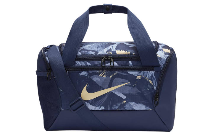 Nike Nike Polyester Portable One Shoulder Crossbody Gym Bag Unisex Blue