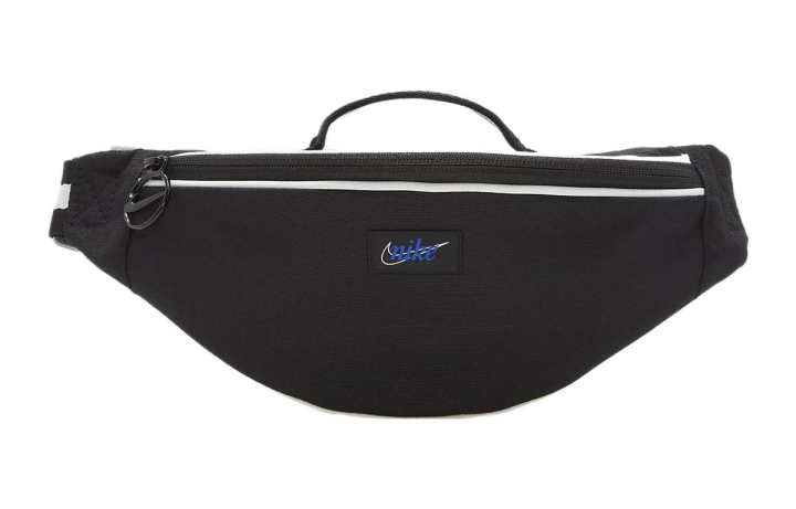 Nike Nike Heritage Athleisure Polyester One Shoulder Crossbody Fanny Pack Small Unisex Black