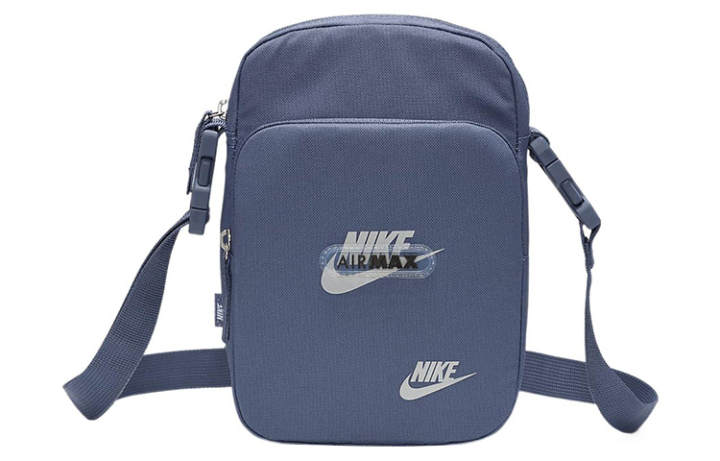 Nike Nike Heritage Polyester Shoulder Bag, Crossbody Bag Regular Unisex Blue