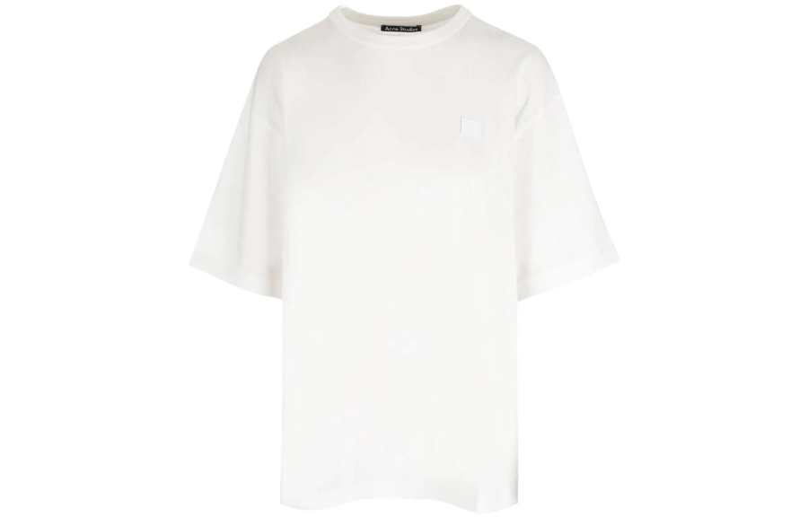 Acne Studios Acne Studios Face Logo Patch Crewneck T Shirt