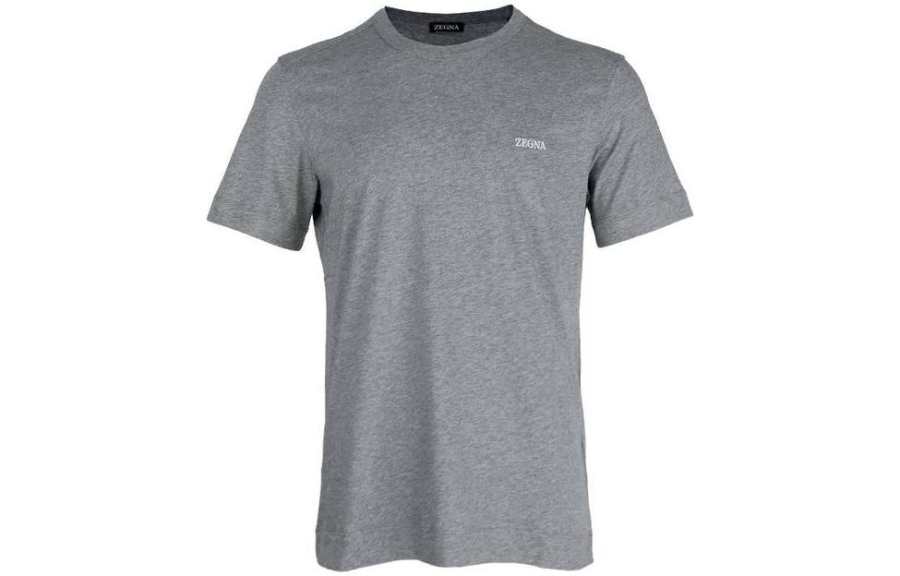 Ermenegildo Zegna SS23 T Shirt Men's Gray