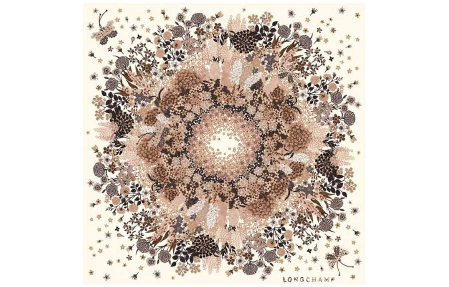 LONGCHAMP Scarves Women's Umber