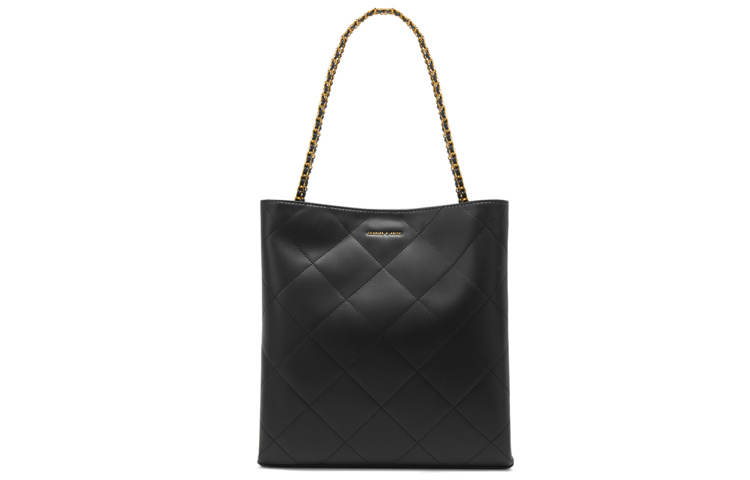 CHARLES&KEITH Polyurethane CK Bag, Tote Bag, Shopping Bag, Shoulder Bag Women's Multicolor