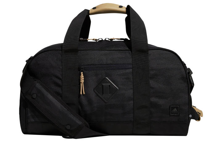 Adidas Adidas Recycled Polyester Portable One Shoulder Crossbody Gym Bag Medium Men's Black