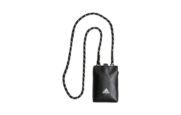 Adidas Adidas Essential Artificial Leather Cell Phone Pouch Small Unisex Black