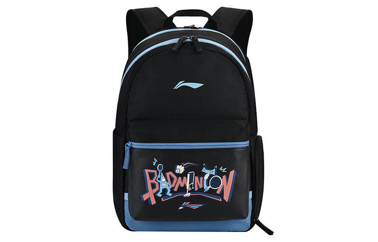 Li-Ning Li Ning Polyester Backpack Regular Unisex Black