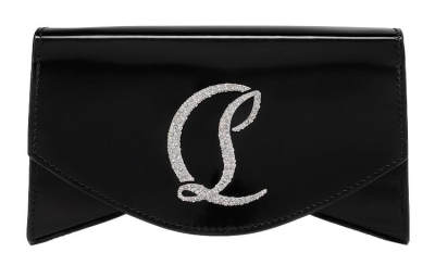 Christian Louboutin CL Calfskin Crossbody Bags Small Women's Black
