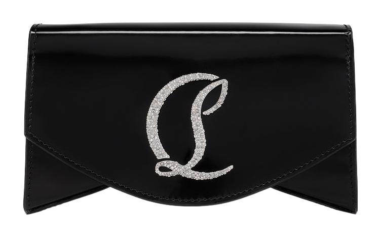 Christian Louboutin CL Calfskin Crossbody Bags Small Women's Black
