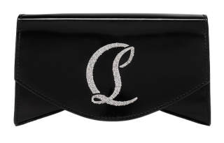 Christian Louboutin CL Calfskin Crossbody Bags Small Women's Black