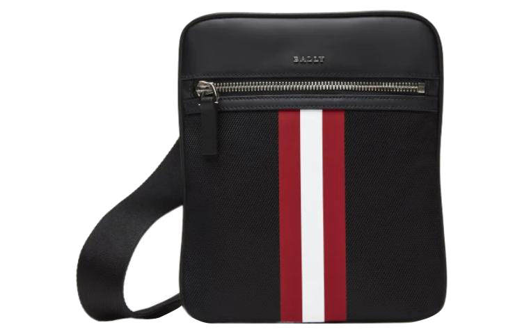 BALLY BALLY Leather Shoulder Bag Regular Men's Black