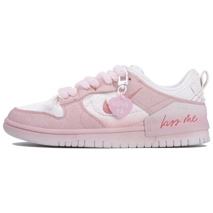 Nike Nike Dunk Low Disrupt 2 'Pale Ivory' Low top Skateboard Shoes Women's Pink White