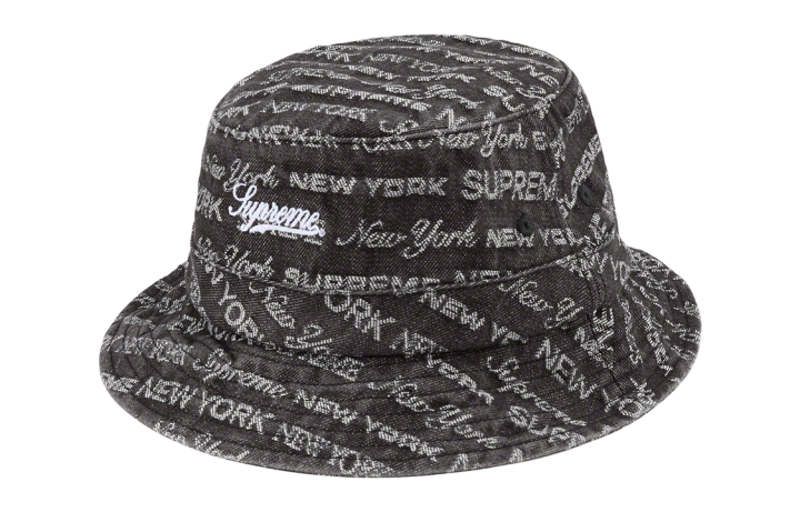 Supreme Supreme Multi Type Jacquard Denim Crusher