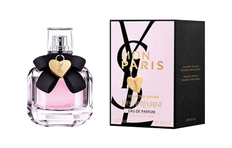 SAINT LAURENT MON PARIS Collector's Edition Perfumes Fruity Fragrance Scent Family Eau De Parfum EDP Datura Berry Red