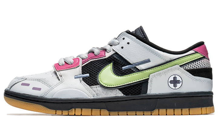Nike Nike Dunk Low top Skateboard Shoes Men's Gray Green