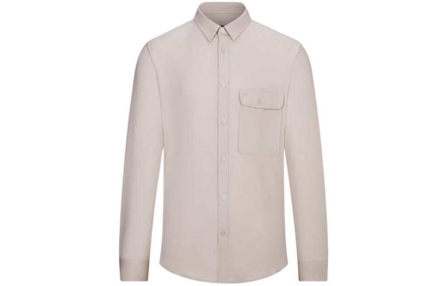 ARMANI EXCHANGE ARMANI EXCHANGEAE FW22 Shirt Men's Light Coffee