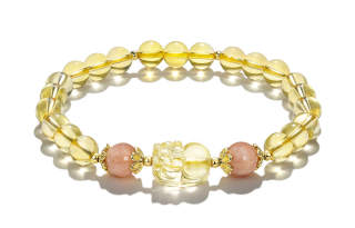 STYLEJING Citrine Crystal Bracelets Unisex