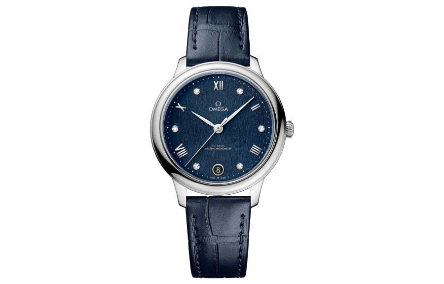 OMEGA Disc Fly Collection Elegant Automatic Mechanical Movement 30m Waterproof Women's Watch 34mm