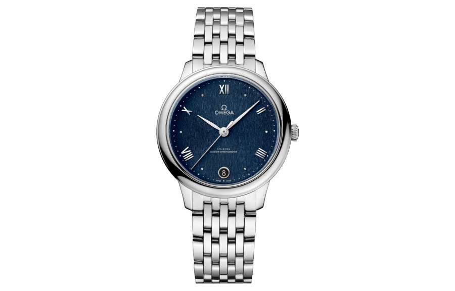 OMEGA Disc Fly Collection Elegant Automatic Mechanical Movement 30m Waterproof Women's Watch 34mm