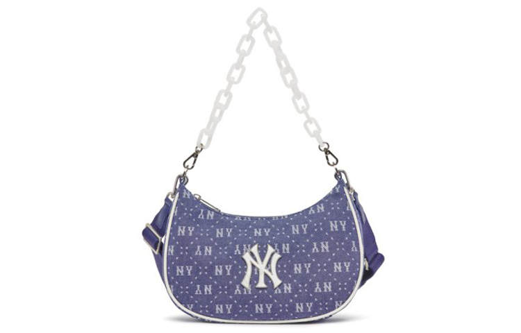 MLB MLB Cotton Dumpling Bag, Shoulder Bag, Handbag, Shoulder Bag Women's Blue