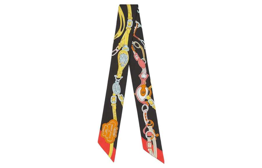 HERMES HERMES Twilly Silk Scarves Women's