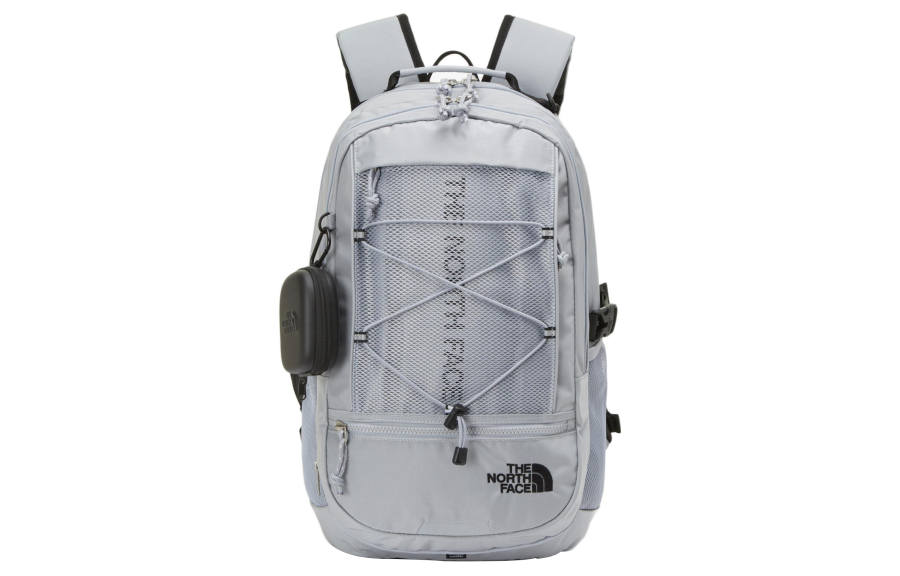 THE NORTH FACE 32L Backpack Outdoor Bag Polyester Gray Unisex