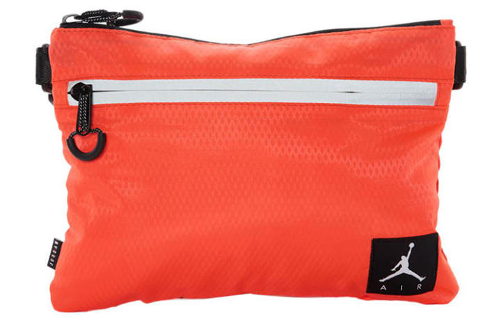 Jordan Jordan Polyester Shoulder Bag, Crossbody Bag Regular Unisex Neon Orange