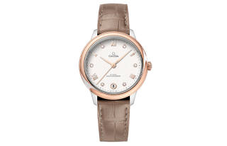 OMEGA Disc Fly Collection Elegant Automatic Mechanical Movement 30m Waterproof Women's Watch 34mm