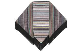 MISSONI 【Previous Season】glitter zigzag-knit scarf