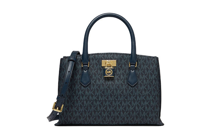 MICHAEL KORS Artificial Leather Handbag Small Women's Marine Blue